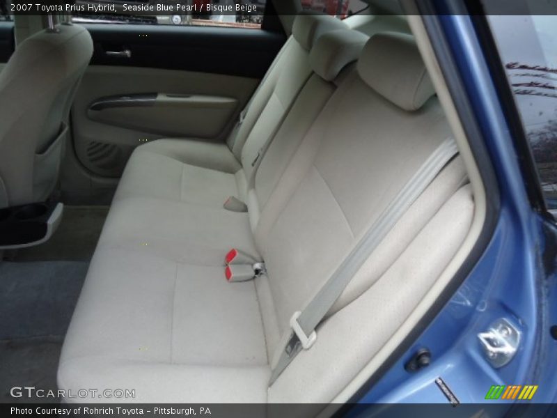Seaside Blue Pearl / Bisque Beige 2007 Toyota Prius Hybrid