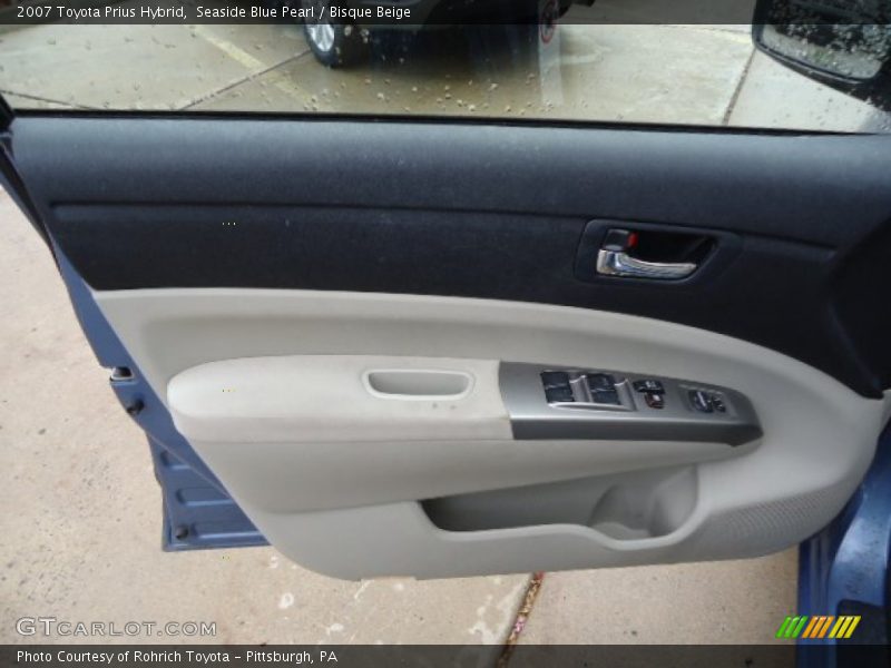 Seaside Blue Pearl / Bisque Beige 2007 Toyota Prius Hybrid
