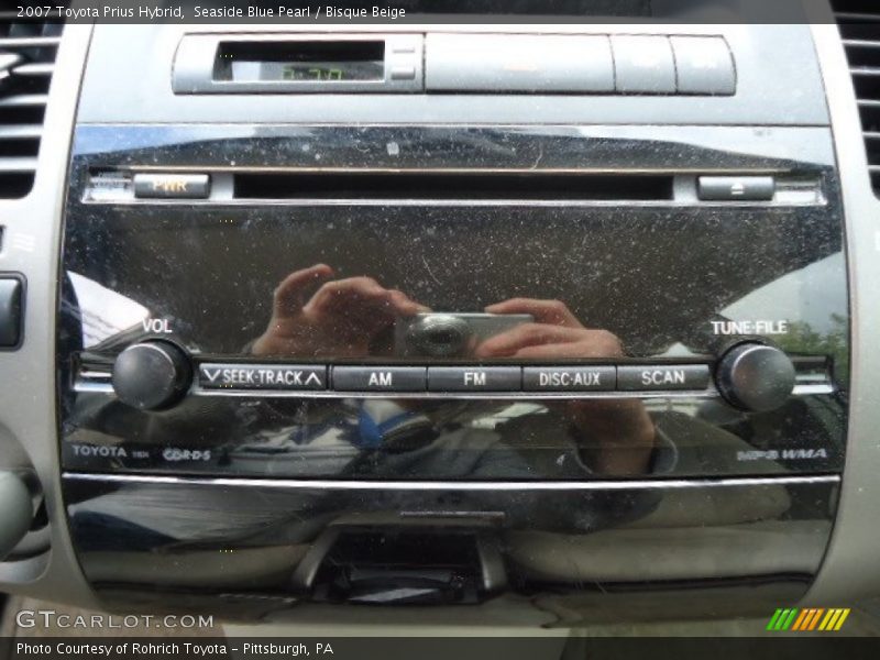 Seaside Blue Pearl / Bisque Beige 2007 Toyota Prius Hybrid
