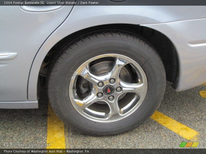 Liquid Silver Metallic / Dark Pewter 2004 Pontiac Bonneville SE