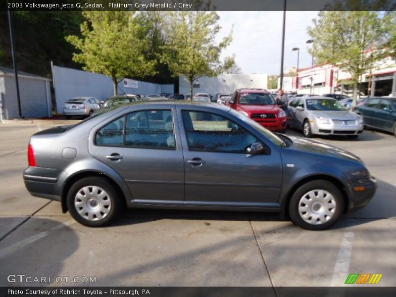 Platinum Grey Metallic / Grey 2003 Volkswagen Jetta GL Sedan