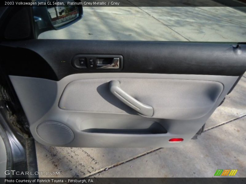 Platinum Grey Metallic / Grey 2003 Volkswagen Jetta GL Sedan