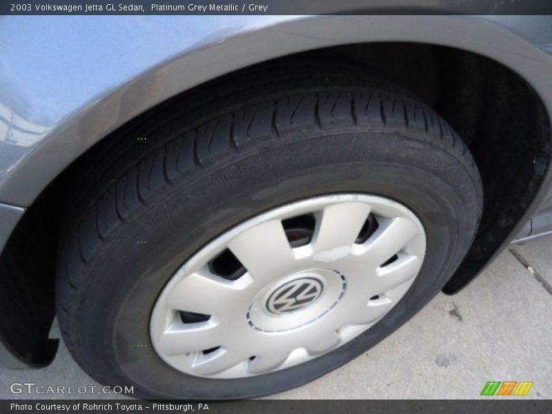 Platinum Grey Metallic / Grey 2003 Volkswagen Jetta GL Sedan