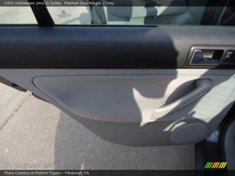 Platinum Grey Metallic / Grey 2003 Volkswagen Jetta GL Sedan