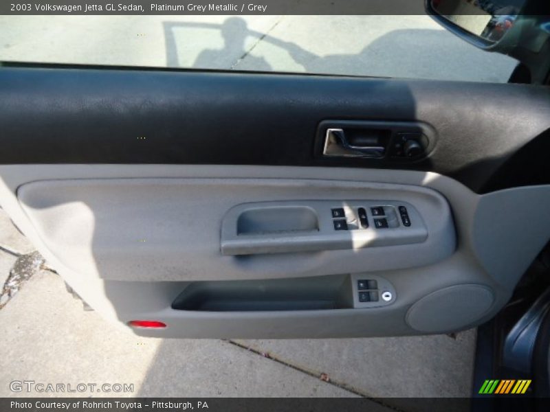 Platinum Grey Metallic / Grey 2003 Volkswagen Jetta GL Sedan