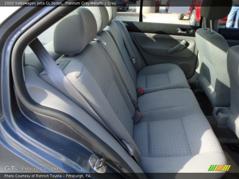 Platinum Grey Metallic / Grey 2003 Volkswagen Jetta GL Sedan