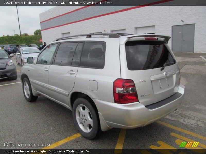 Millenium Silver Metallic / Ash 2004 Toyota Highlander Limited V6 4WD