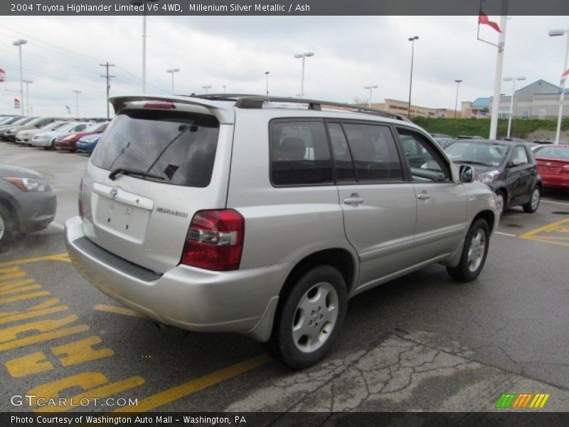 Millenium Silver Metallic / Ash 2004 Toyota Highlander Limited V6 4WD
