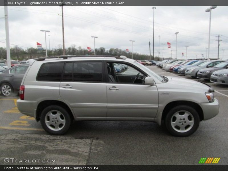 Millenium Silver Metallic / Ash 2004 Toyota Highlander Limited V6 4WD
