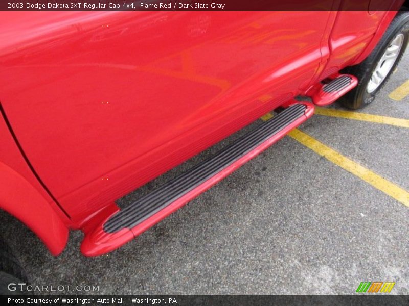 Flame Red / Dark Slate Gray 2003 Dodge Dakota SXT Regular Cab 4x4