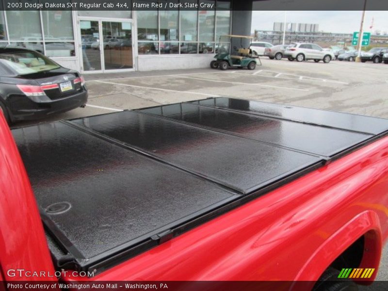 Flame Red / Dark Slate Gray 2003 Dodge Dakota SXT Regular Cab 4x4