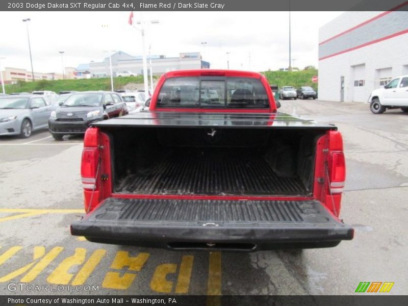 Flame Red / Dark Slate Gray 2003 Dodge Dakota SXT Regular Cab 4x4