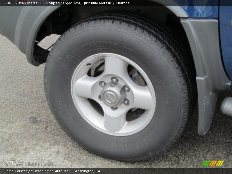 Just Blue Metallic / Charcoal 2003 Nissan Xterra SE V6 Supercharged 4x4