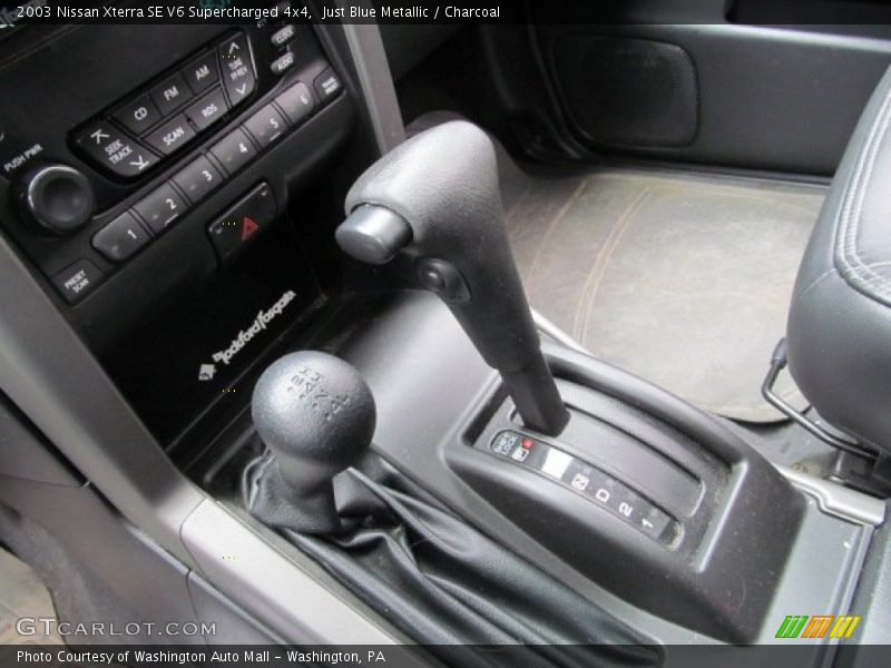  2003 Xterra SE V6 Supercharged 4x4 4 Speed Automatic Shifter