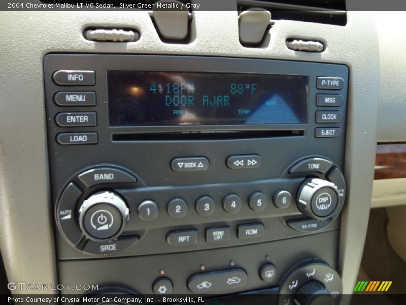 Silver Green Metallic / Gray 2004 Chevrolet Malibu LT V6 Sedan