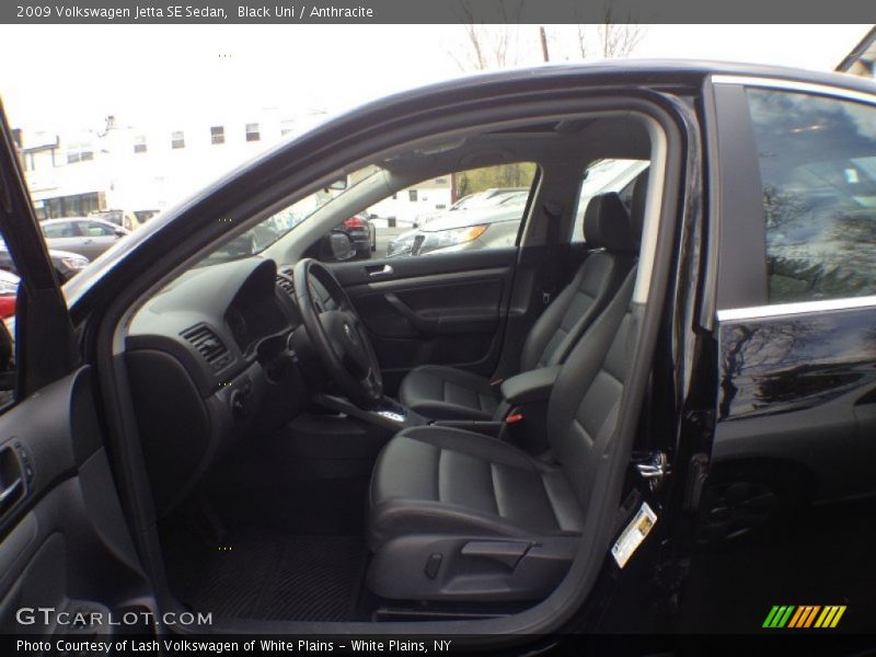 Black Uni / Anthracite 2009 Volkswagen Jetta SE Sedan