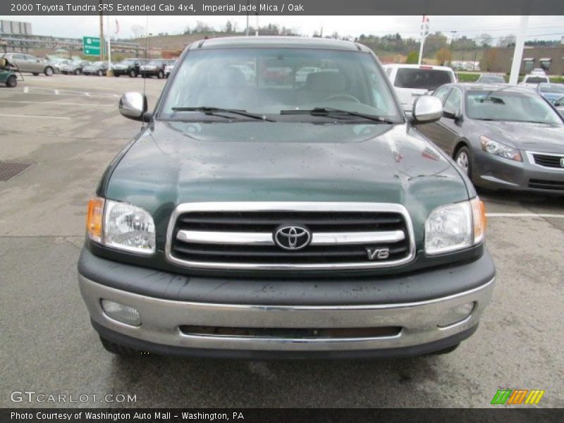 Imperial Jade Mica / Oak 2000 Toyota Tundra SR5 Extended Cab 4x4