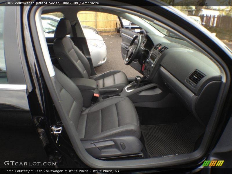 Black Uni / Anthracite 2009 Volkswagen Jetta SE Sedan