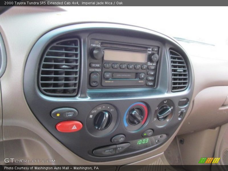 Imperial Jade Mica / Oak 2000 Toyota Tundra SR5 Extended Cab 4x4