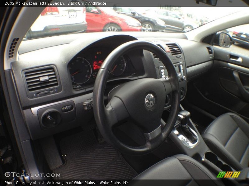 Black Uni / Anthracite 2009 Volkswagen Jetta SE Sedan