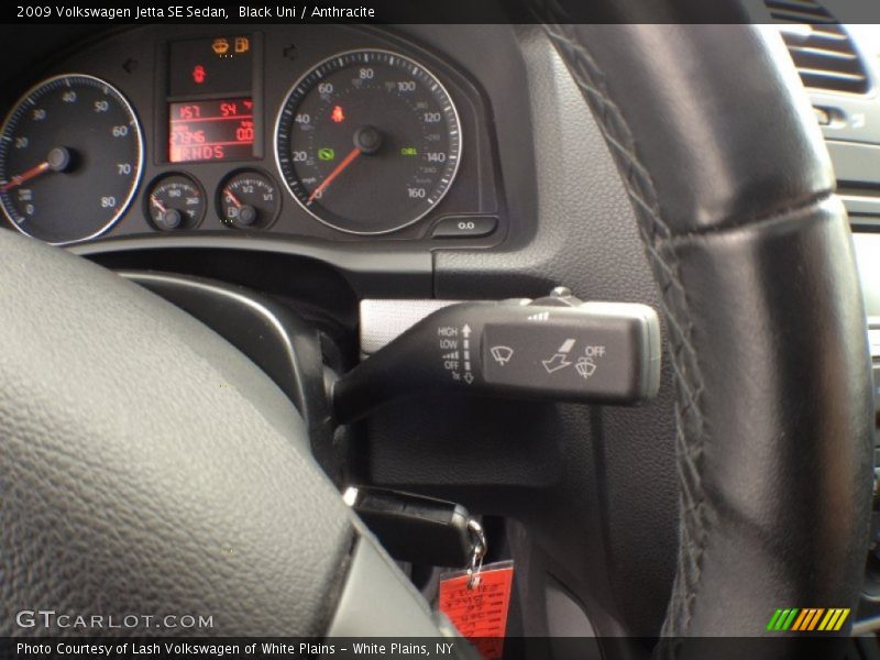Black Uni / Anthracite 2009 Volkswagen Jetta SE Sedan