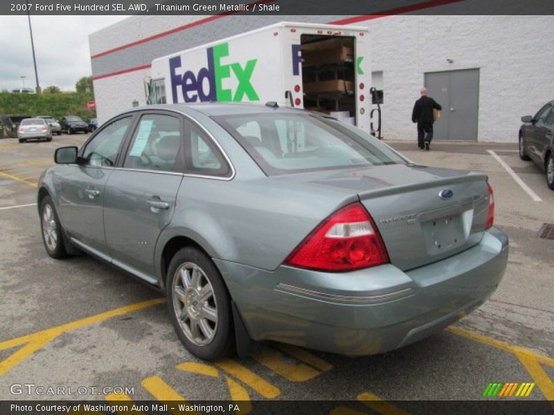 Titanium Green Metallic / Shale 2007 Ford Five Hundred SEL AWD