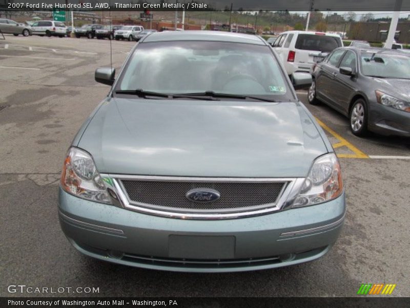 Titanium Green Metallic / Shale 2007 Ford Five Hundred SEL AWD