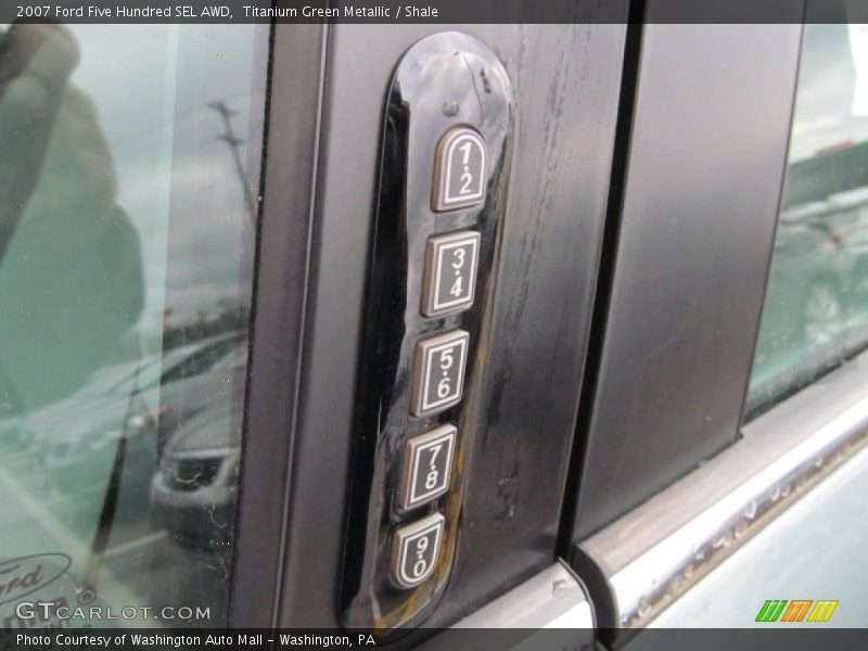 Titanium Green Metallic / Shale 2007 Ford Five Hundred SEL AWD