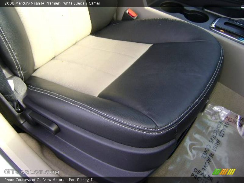 White Suede / Camel 2008 Mercury Milan I4 Premier