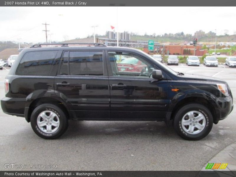 Formal Black / Gray 2007 Honda Pilot LX 4WD