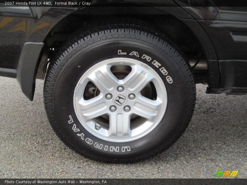 Formal Black / Gray 2007 Honda Pilot LX 4WD