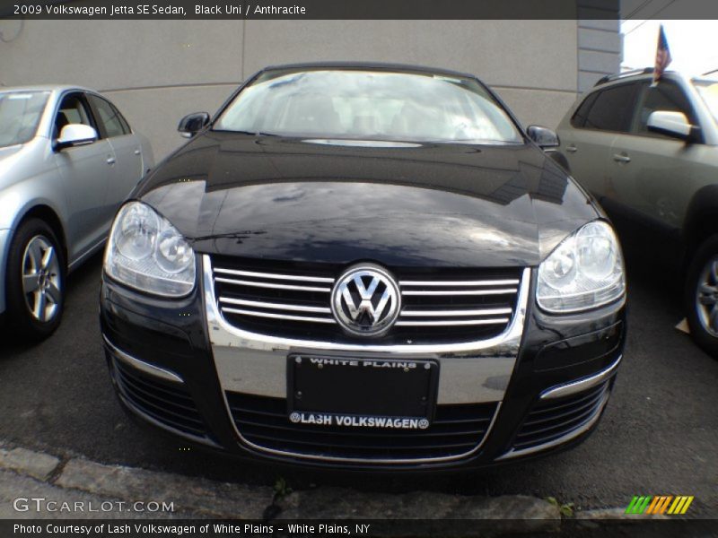 Black Uni / Anthracite 2009 Volkswagen Jetta SE Sedan
