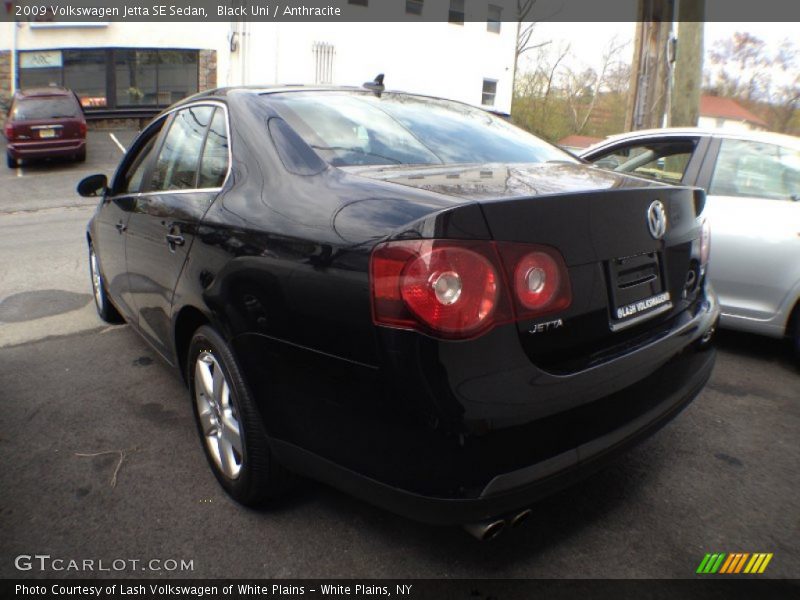 Black Uni / Anthracite 2009 Volkswagen Jetta SE Sedan