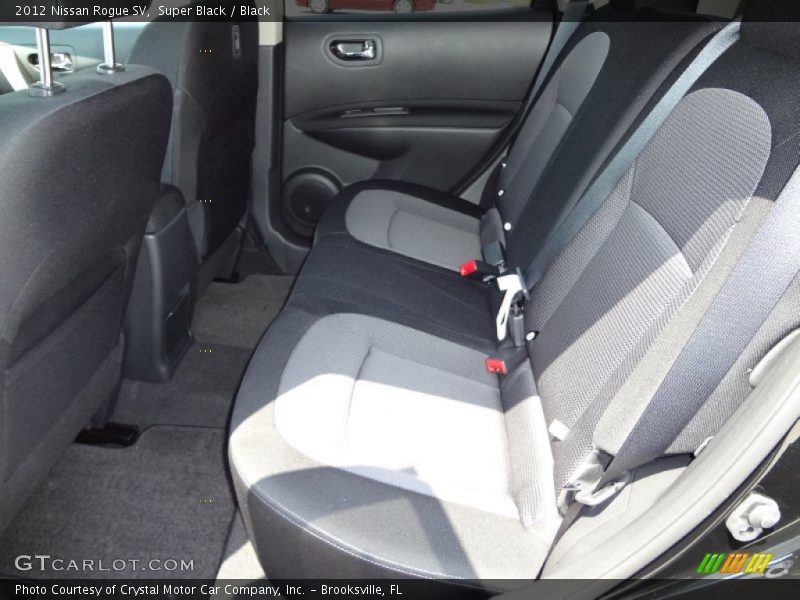 Super Black / Black 2012 Nissan Rogue SV