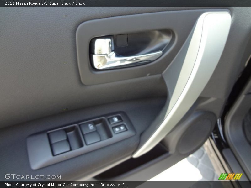 Super Black / Black 2012 Nissan Rogue SV