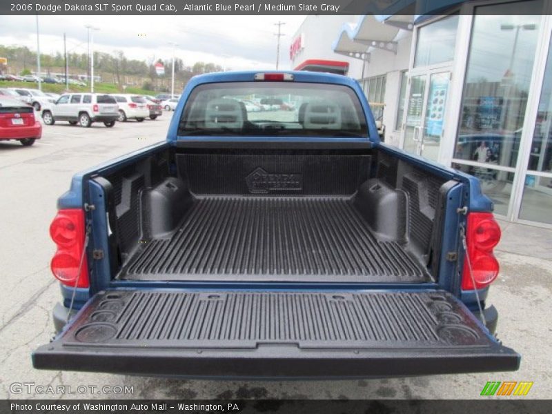 Atlantic Blue Pearl / Medium Slate Gray 2006 Dodge Dakota SLT Sport Quad Cab