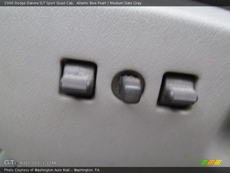Atlantic Blue Pearl / Medium Slate Gray 2006 Dodge Dakota SLT Sport Quad Cab