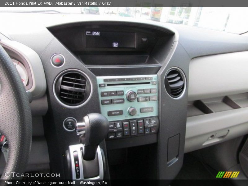 Alabaster Silver Metallic / Gray 2011 Honda Pilot EX 4WD