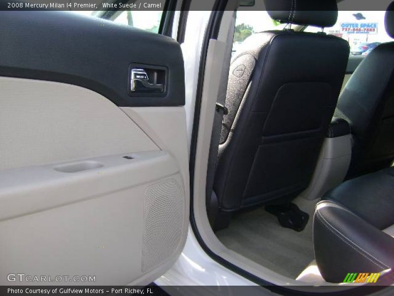 White Suede / Camel 2008 Mercury Milan I4 Premier