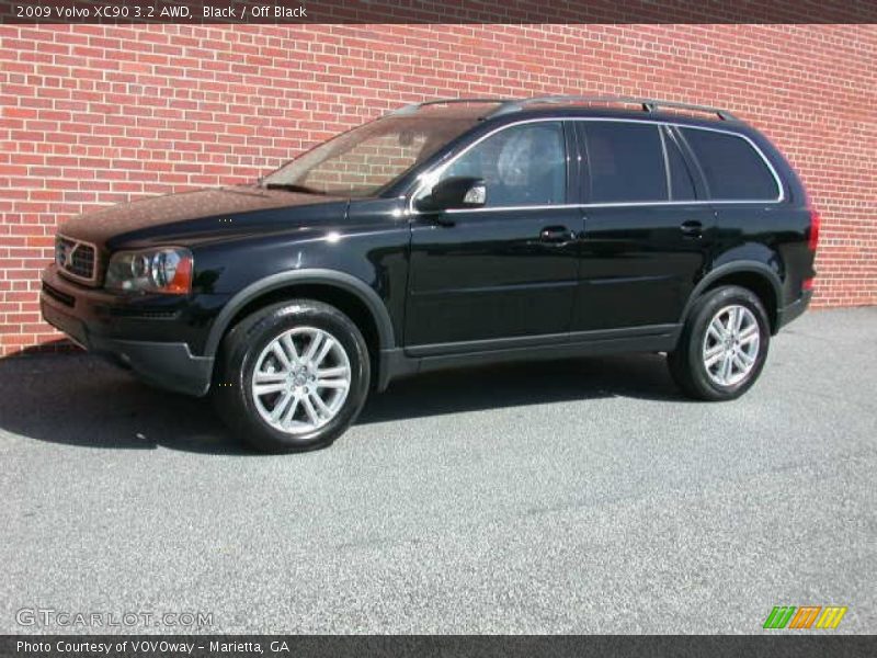 Black / Off Black 2009 Volvo XC90 3.2 AWD