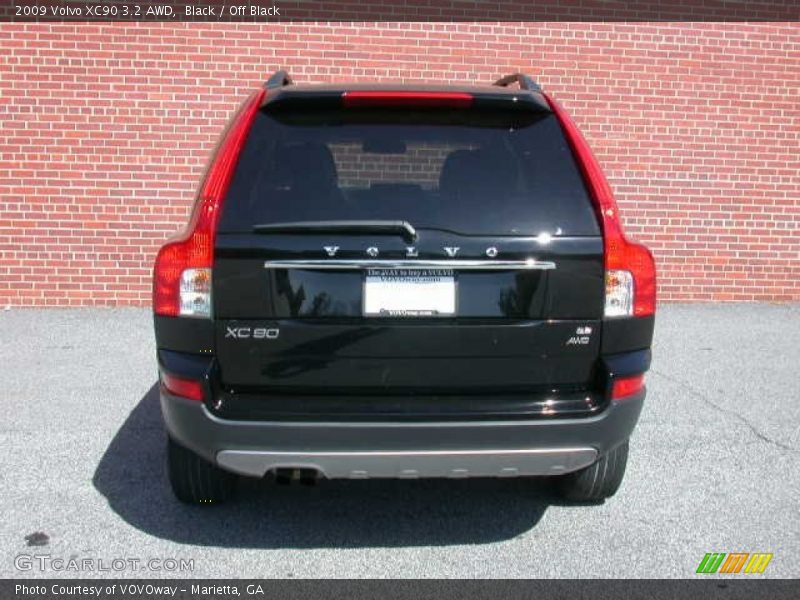 Black / Off Black 2009 Volvo XC90 3.2 AWD