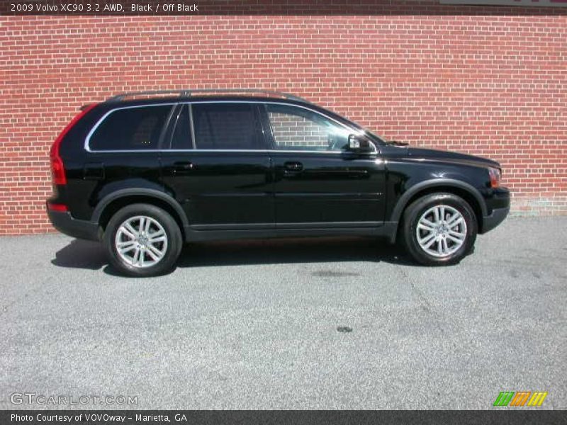 Black / Off Black 2009 Volvo XC90 3.2 AWD