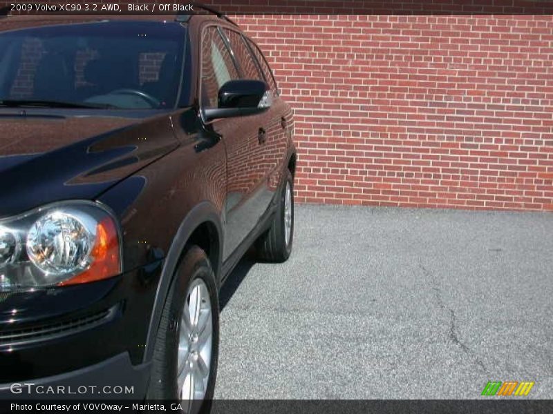 Black / Off Black 2009 Volvo XC90 3.2 AWD