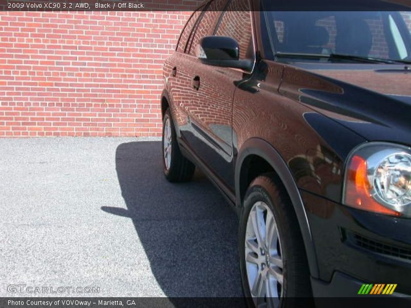 Black / Off Black 2009 Volvo XC90 3.2 AWD