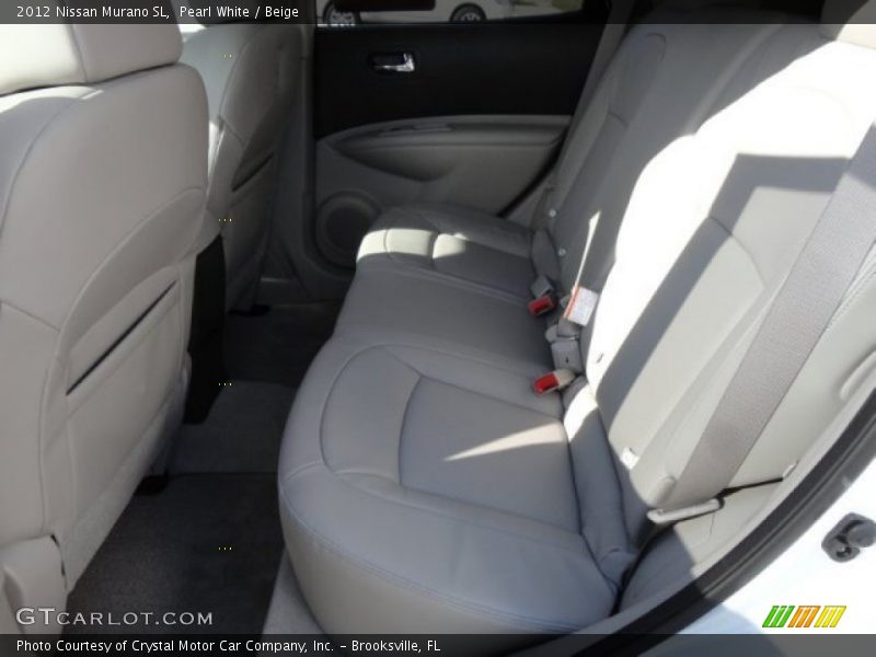 Pearl White / Beige 2012 Nissan Murano SL