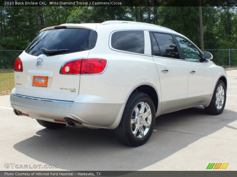 White Diamond Tricoat / Cashmere/Cocoa 2010 Buick Enclave CXL