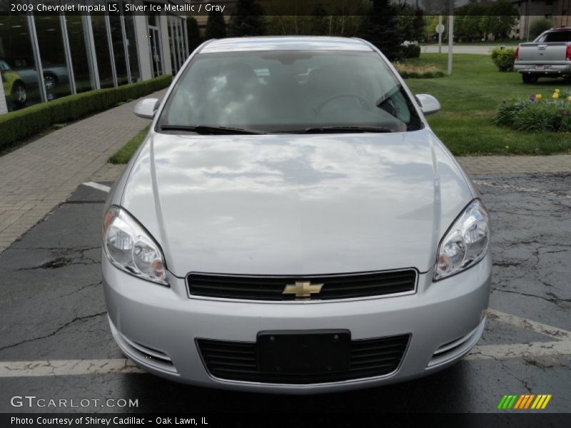 Silver Ice Metallic / Gray 2009 Chevrolet Impala LS