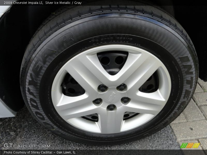 Silver Ice Metallic / Gray 2009 Chevrolet Impala LS