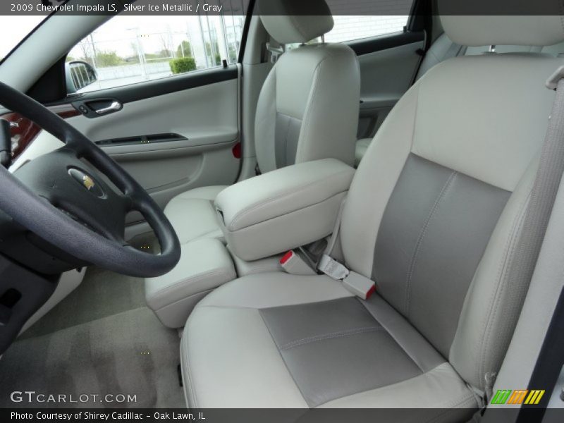 Silver Ice Metallic / Gray 2009 Chevrolet Impala LS