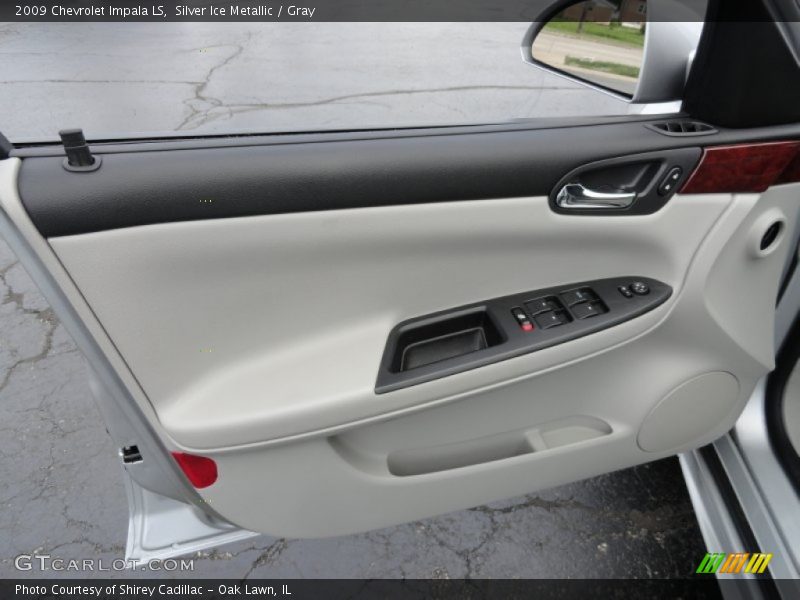 Silver Ice Metallic / Gray 2009 Chevrolet Impala LS